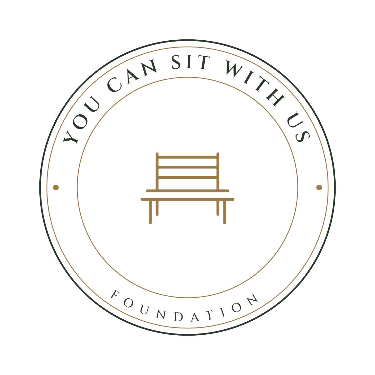 You Can Sit With Us Foundation seal